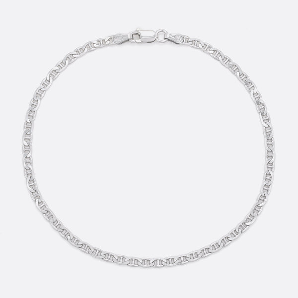 Load image into Gallery viewer, 9.5 inch sterling silver anklet chain