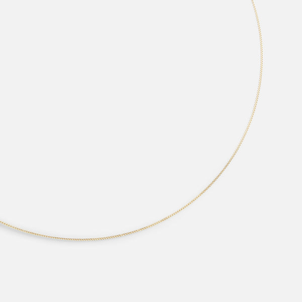 Load image into Gallery viewer, 10k Gold Plated Thin Chain 16 Inch