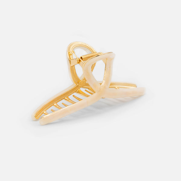 Load image into Gallery viewer, Ivory hair clip