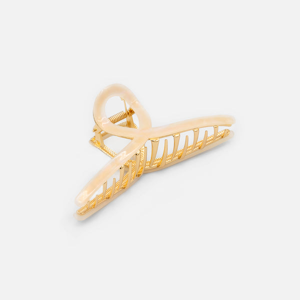 Load image into Gallery viewer, Ivory hair clip