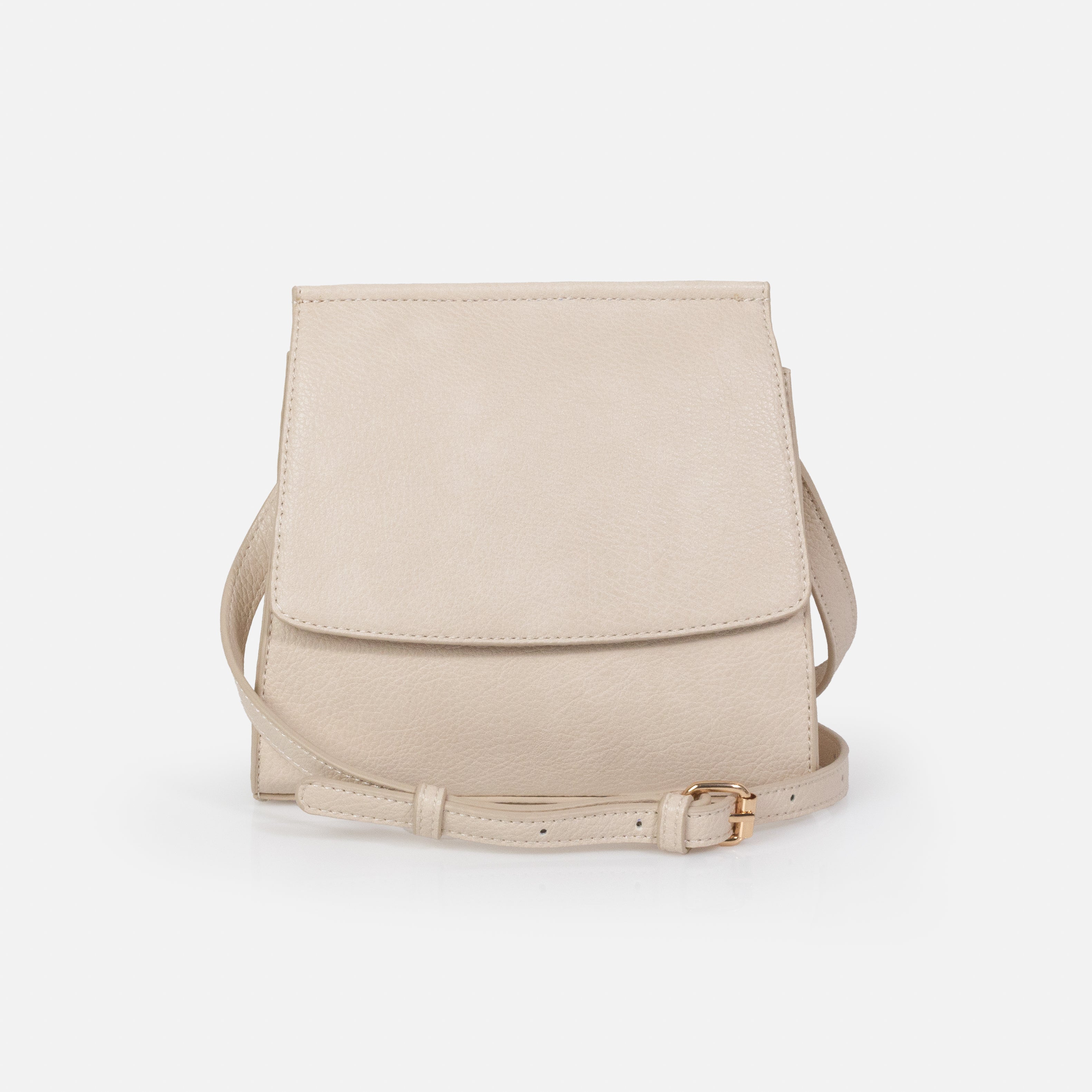 Ivory elephant skin texture PU shoulder bag