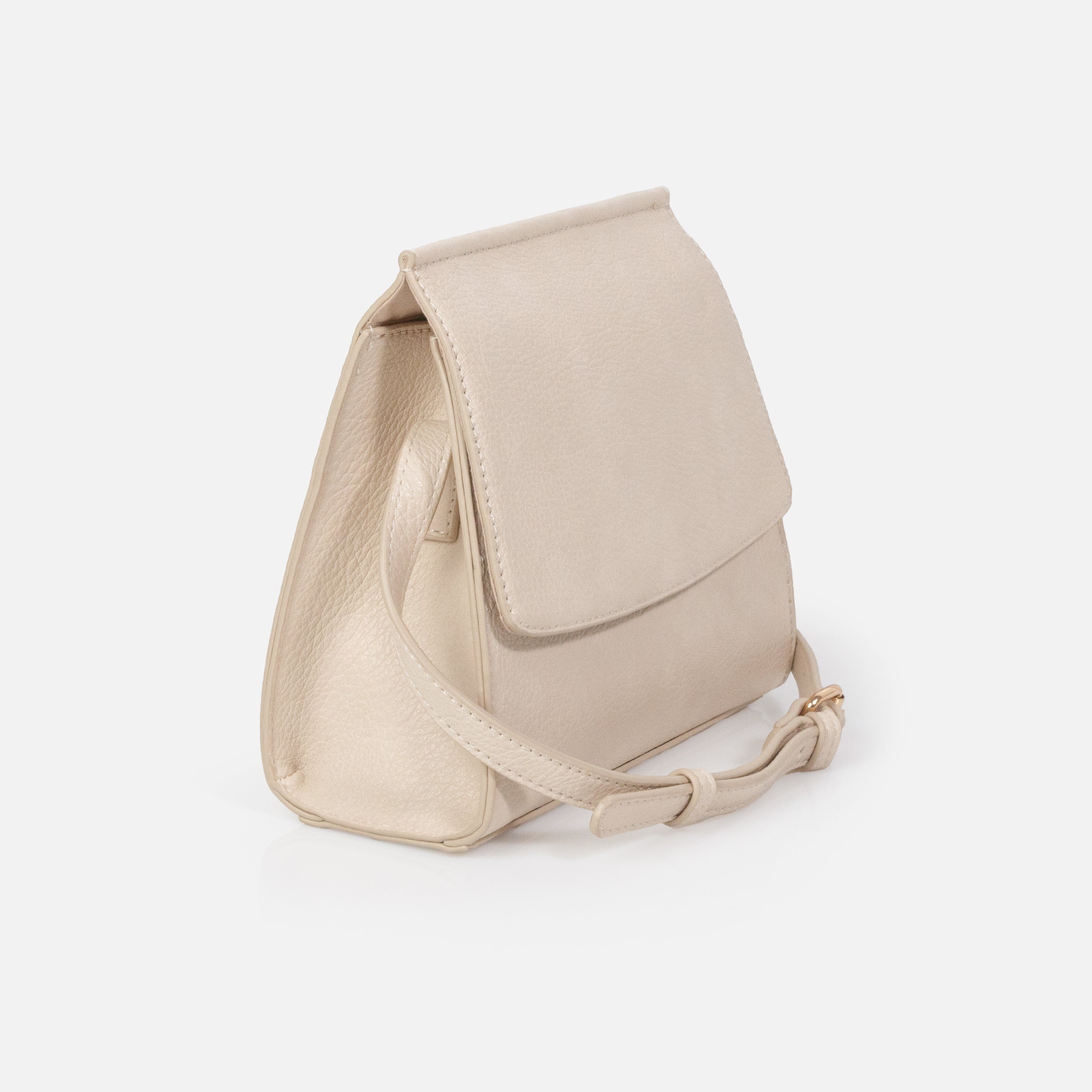 Ivory elephant skin texture PU shoulder bag