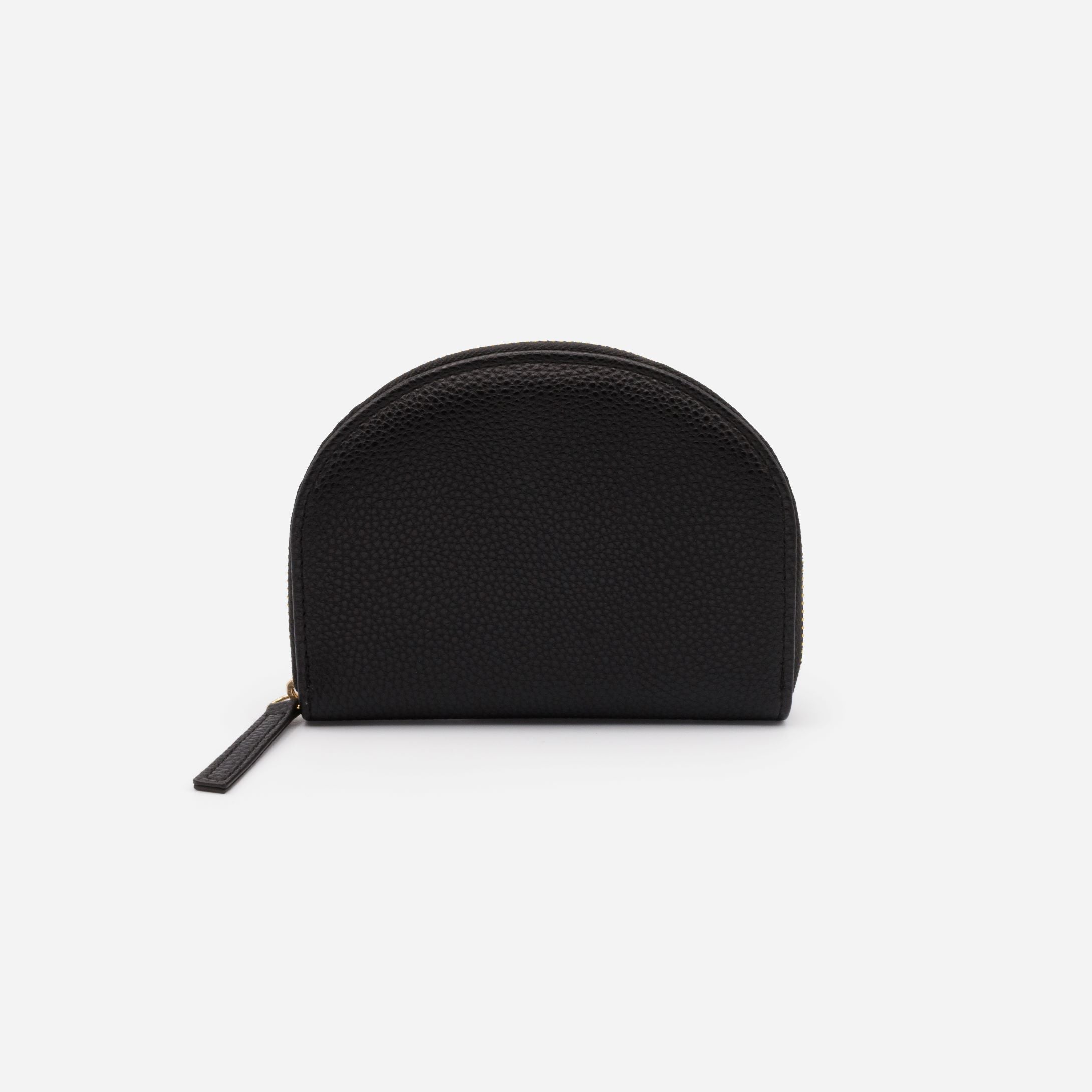 Black Half Moon PU Wallet
