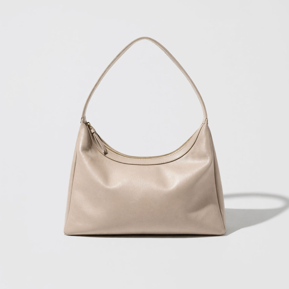 Sac à bandoulière souple beige