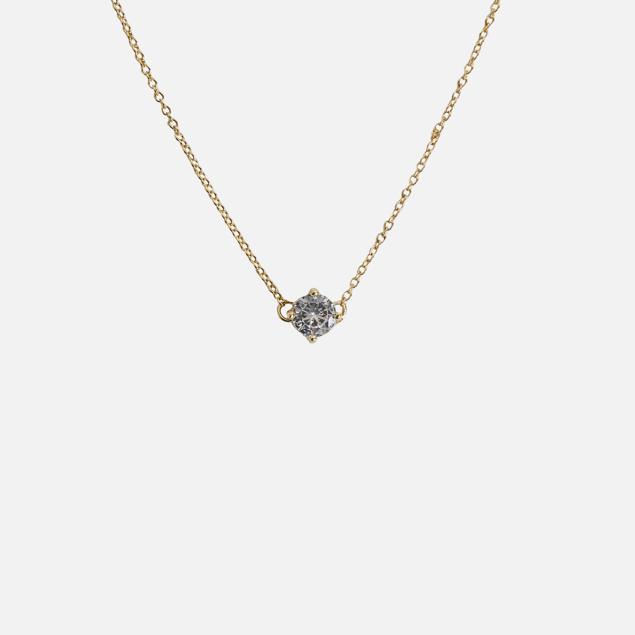 Collier, J.Rosée Argent 925 Bijoux Fee/Fille 5A Zirconiu cubique