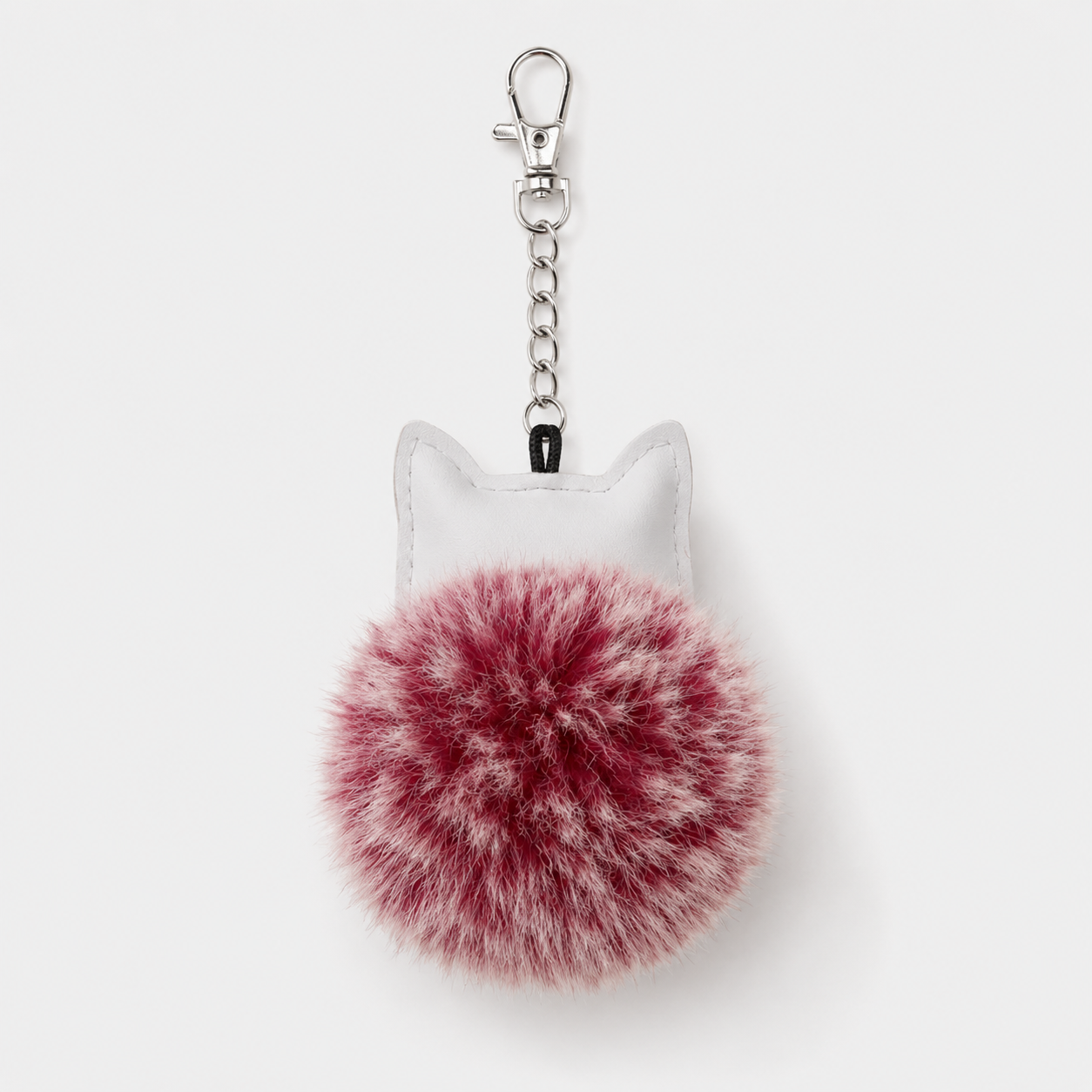 Porte-clés Chat Pompom