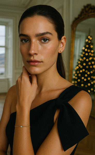 Charger l'image dans la galerie, Bracelet en or 10 carats serti d'un zircon cubique taillé en marquise