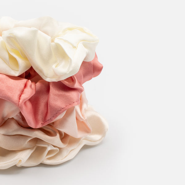 Load image into Gallery viewer, Set of 5 satin scrunchies