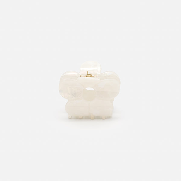 Charger l'image dans la galerie, Pince moyenne fleur blanche nacrée