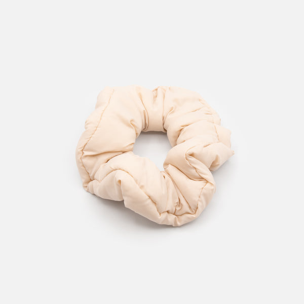 Load image into Gallery viewer, Ivory puffy scrunchie