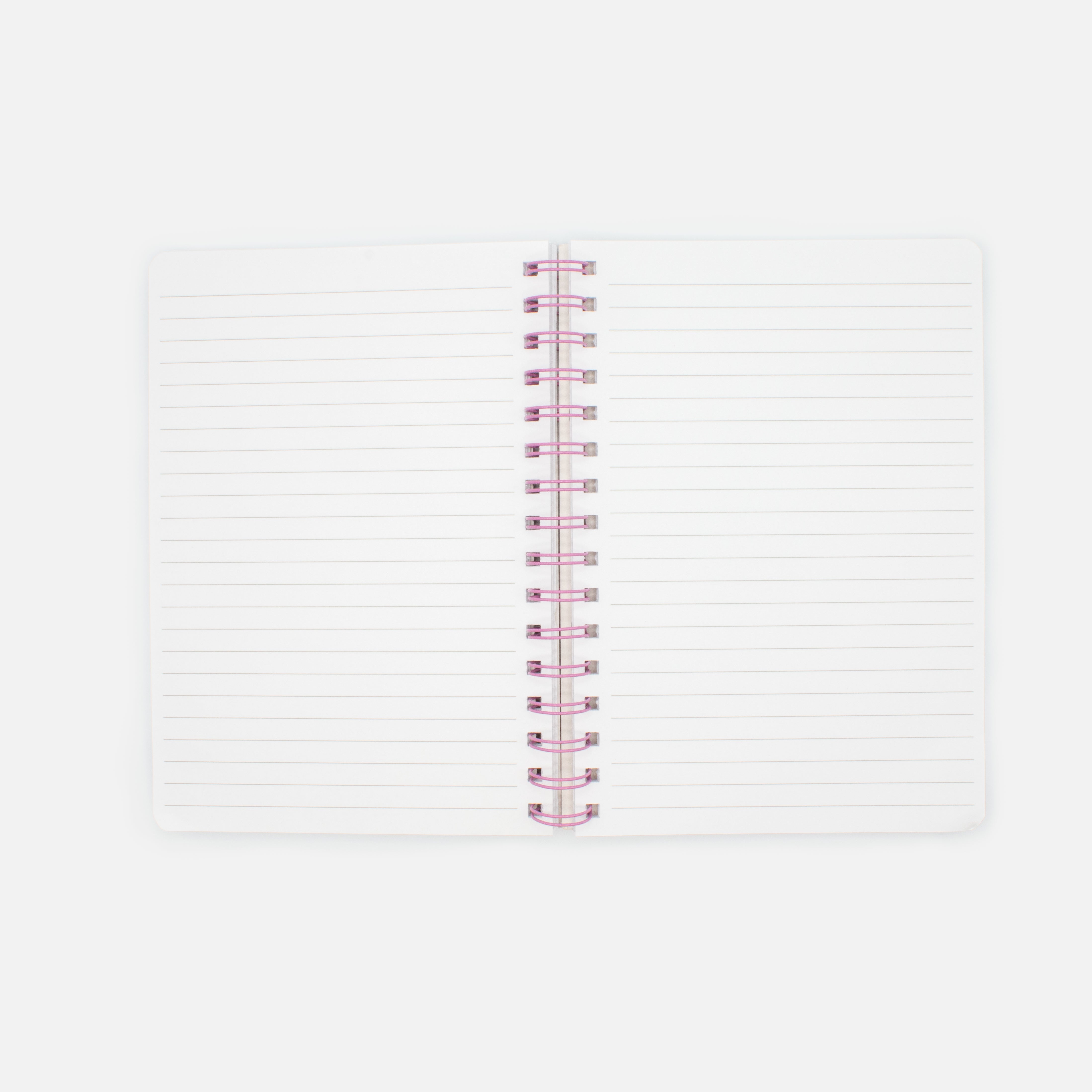 Petit carnet de notes rose avec fleurs