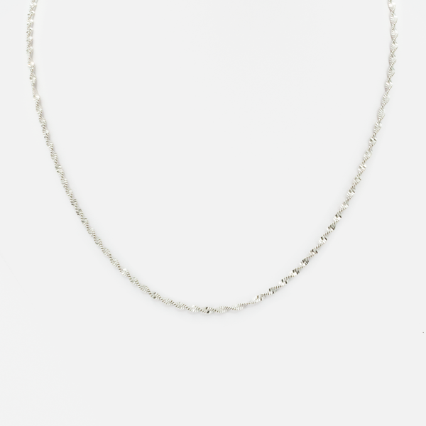 Charger l'image dans la galerie, Ensemble bracelet et collier argentés