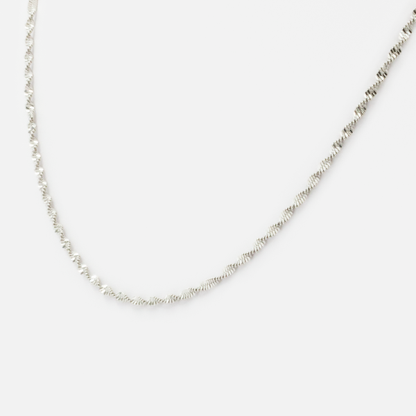 Charger l'image dans la galerie, Ensemble bracelet et collier argentés