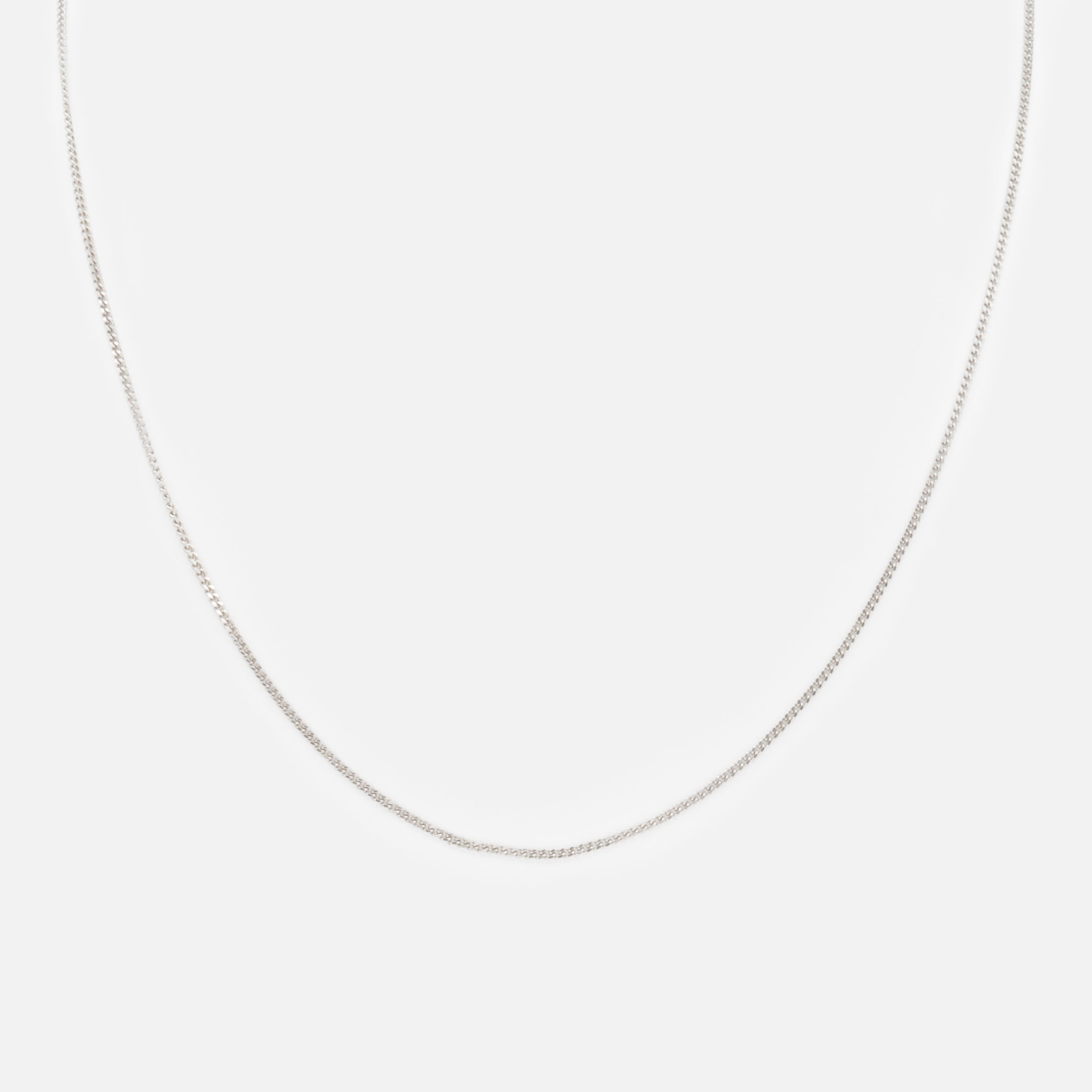 Chaîne en argent de 14" en argent sterling
