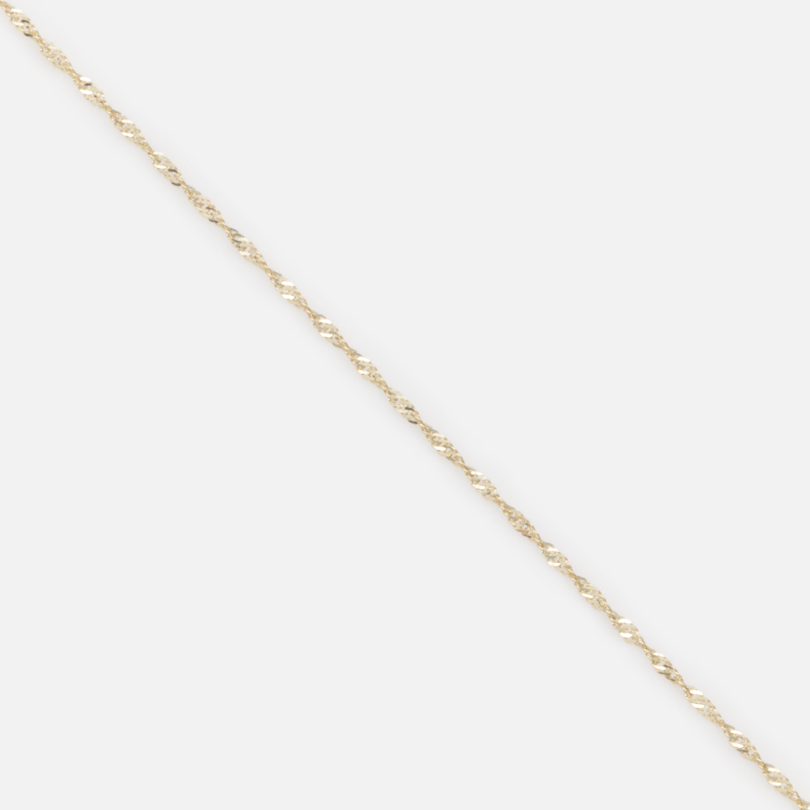 Bracelet Singapour 7,5 pouces en or 10 carats