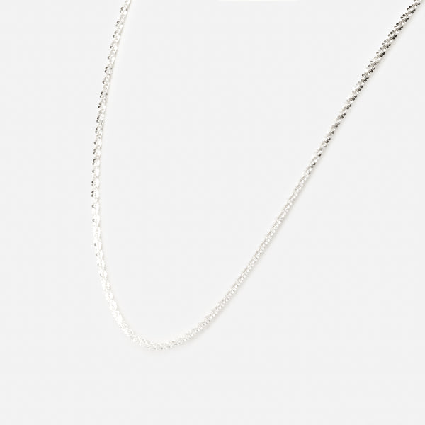 Charger l'image dans la galerie, Collier chaîne torsadée en argent sterling