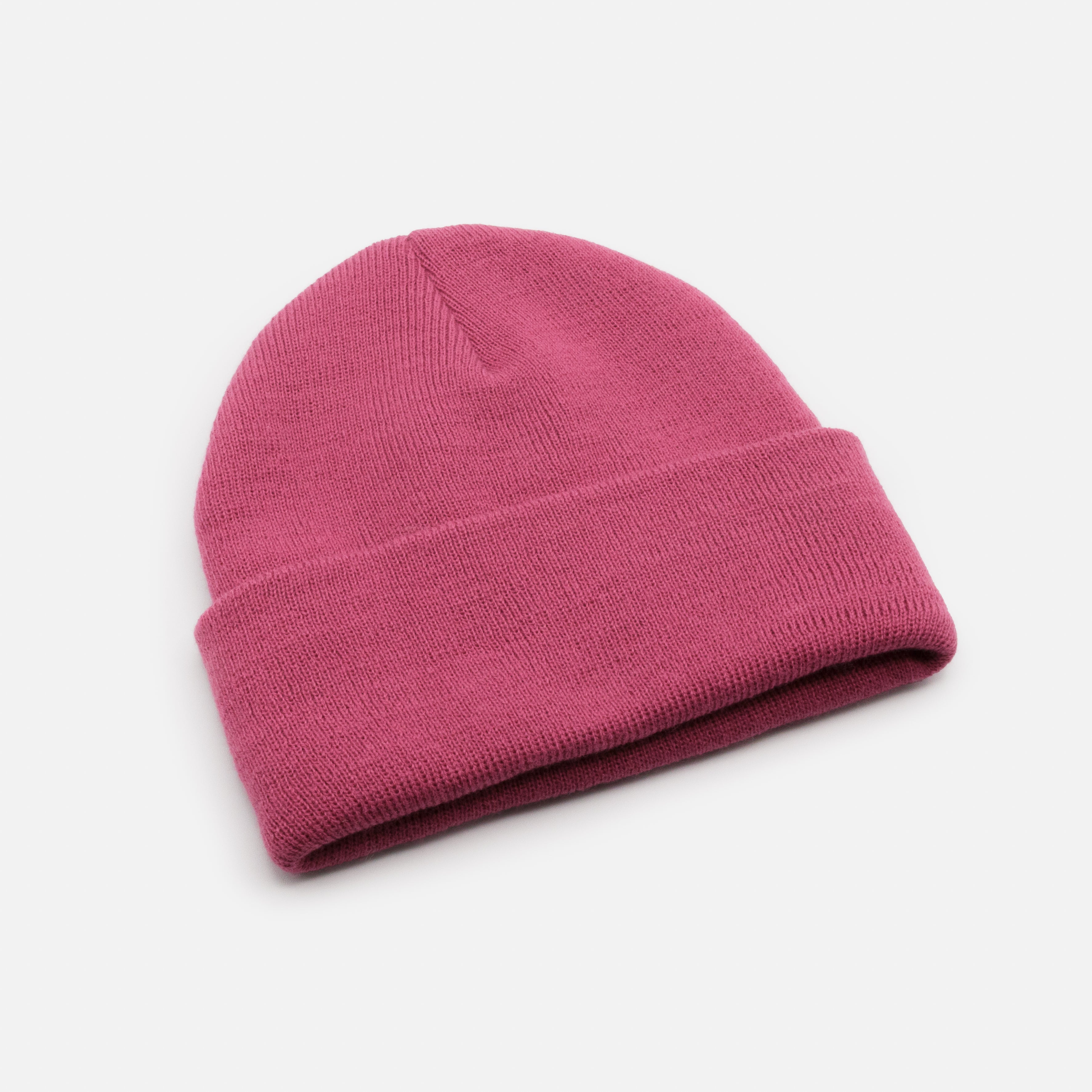 Classic pink beanie