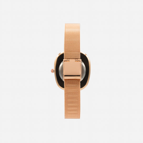 Load image into Gallery viewer, Rose gold stainless steel watch