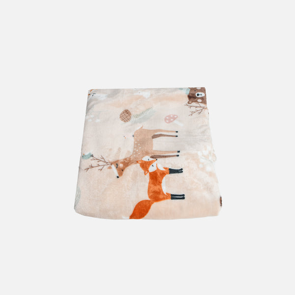 Charger l'image dans la galerie, Couverture beige avec animaux