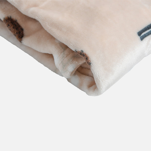 Charger l'image dans la galerie, Couverture beige avec animaux