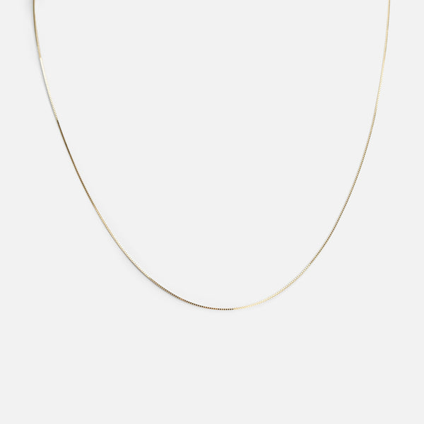 Charger l'image dans la galerie, Chaîne mailles carrées 20 pouces or 10 carats