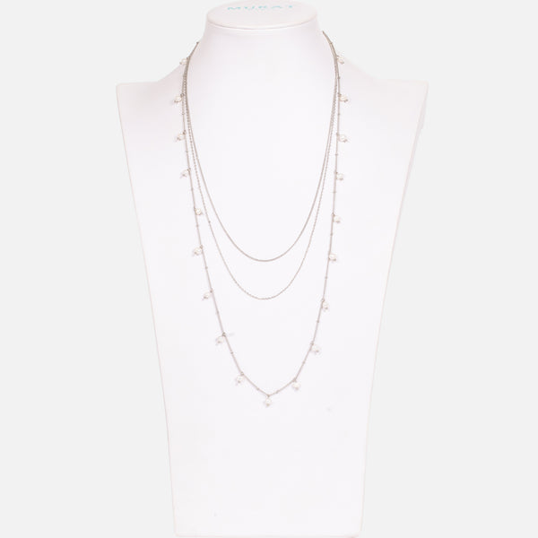 Load image into Gallery viewer, Necklace with three different chains