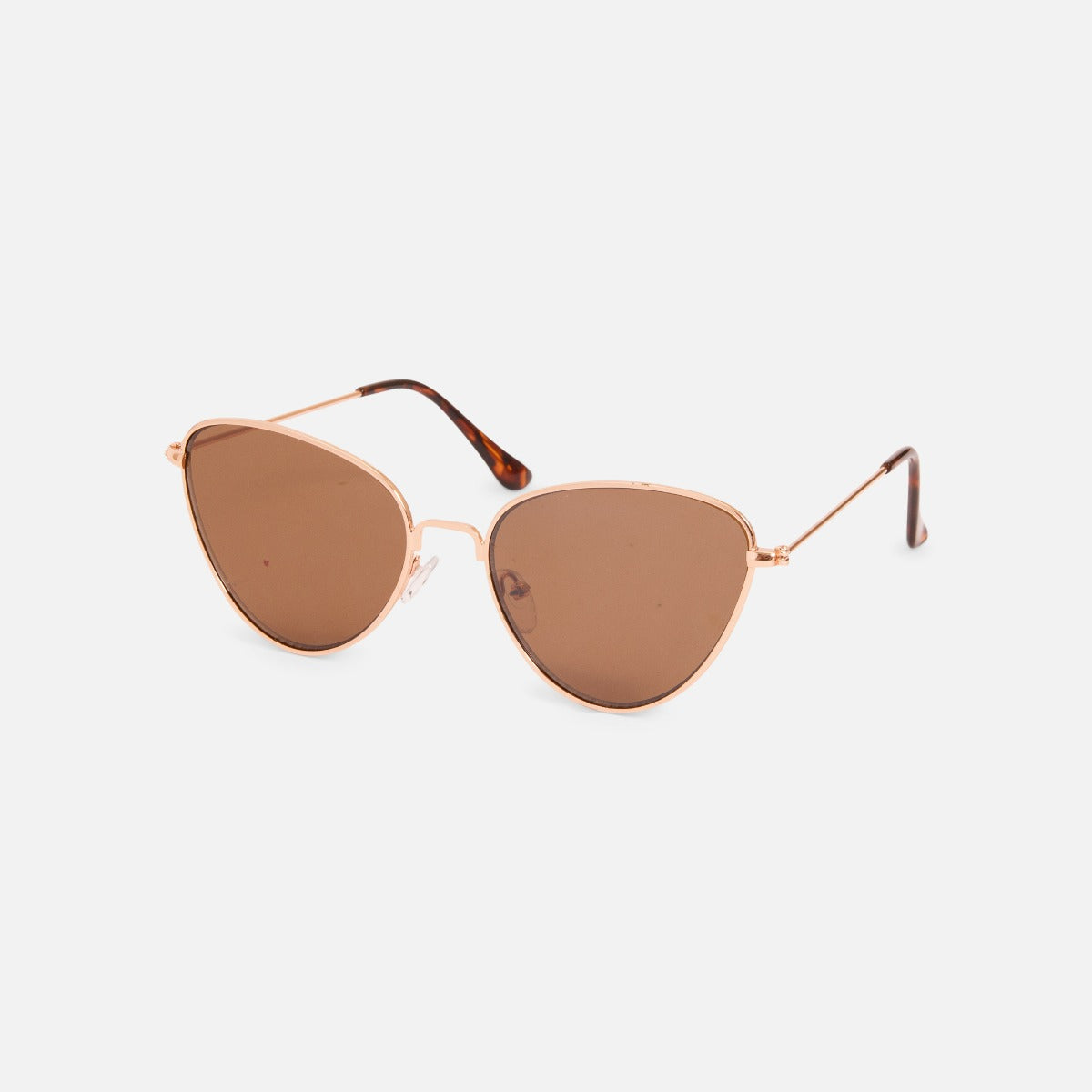 Lunettes de soleil aviateur dorées – Bizou