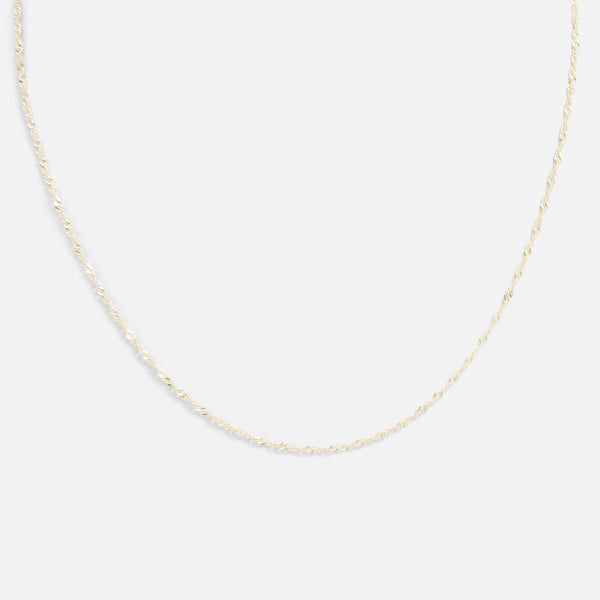 Charger l'image dans la galerie, Chaîne singapour 20 pouces en or 10 carats