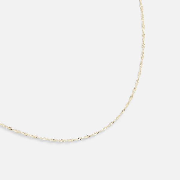 Charger l'image dans la galerie, Chaîne singapour 20 pouces en or 10 carats