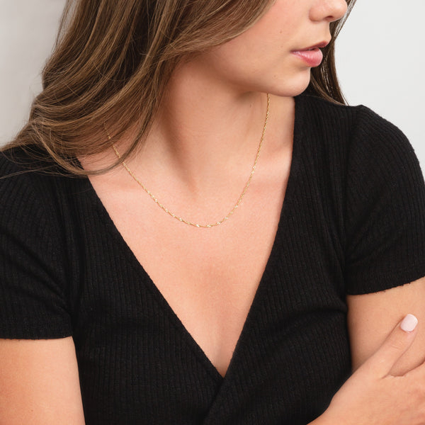 Charger l'image dans la galerie, Chaîne 18 pouces or 10 carats