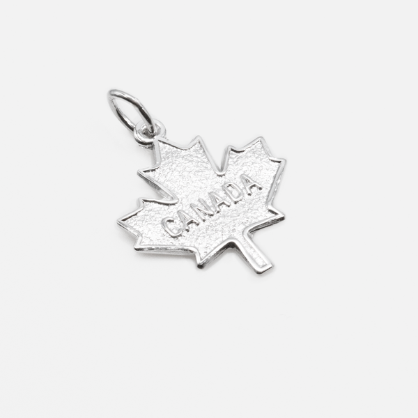 Load image into Gallery viewer, Sterling silver maple leaf charm
