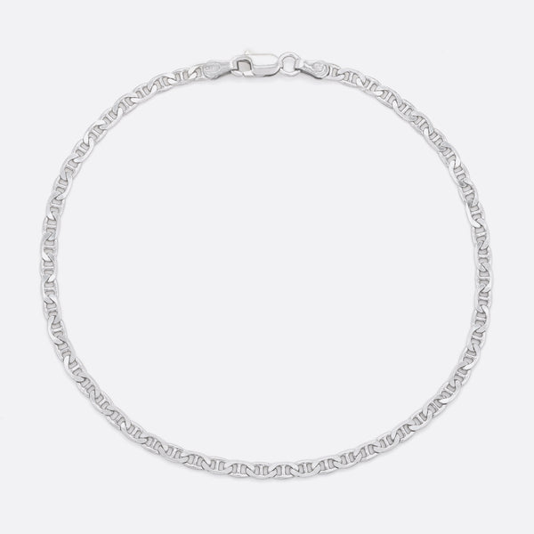 Load image into Gallery viewer, 9.5 inch sterling silver anklet chain
