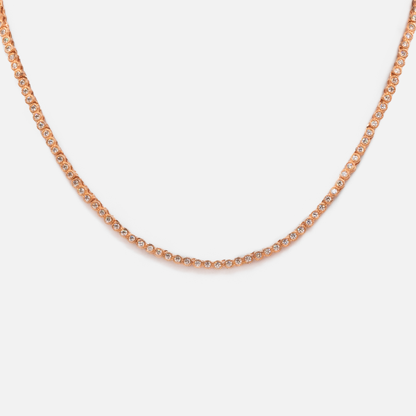 Load image into Gallery viewer, Large rose gold sterling silver chain
