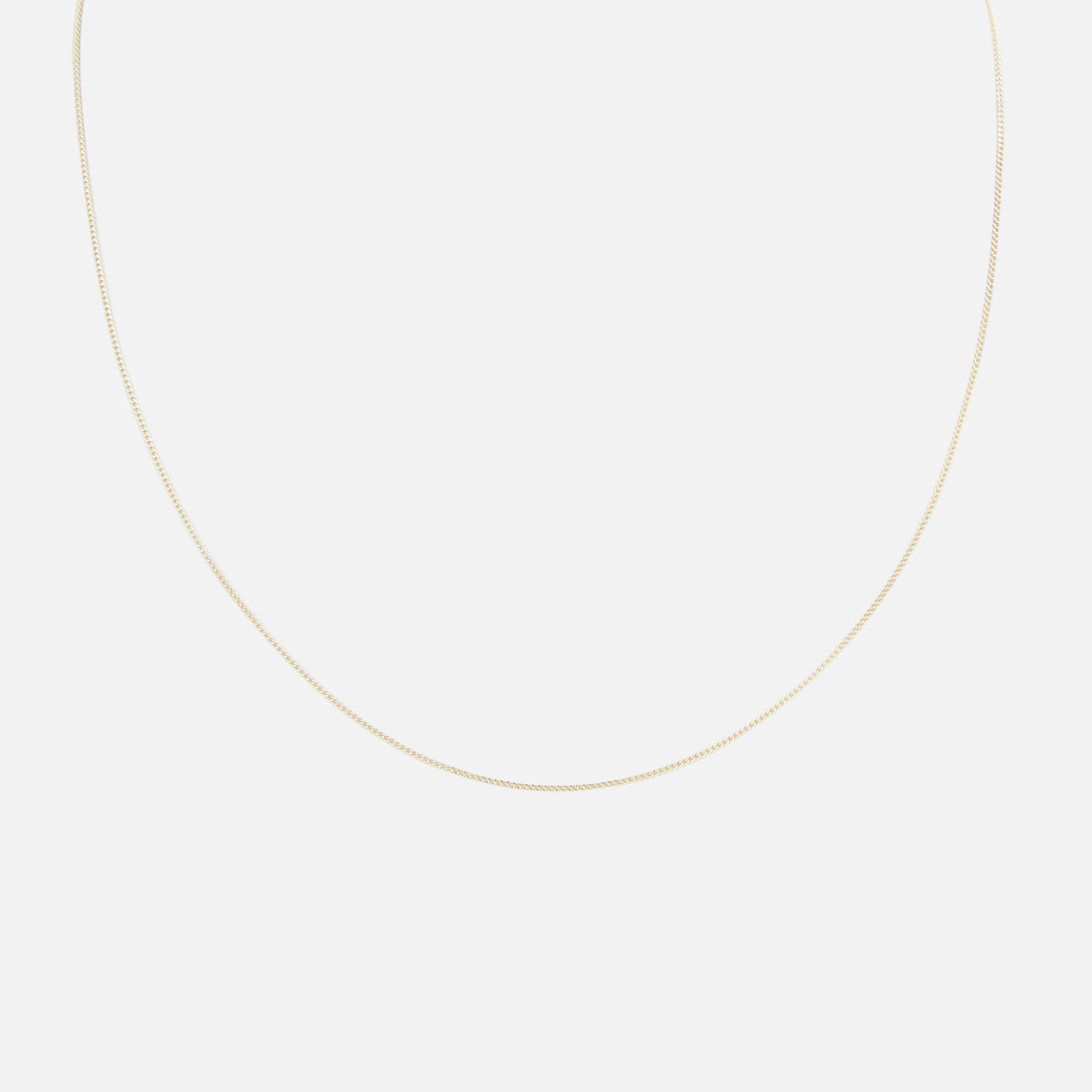 10k Gold Thin Chain 14 Inch - Child