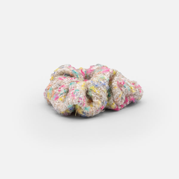 Load image into Gallery viewer, Multicolored knitted scrunchie
