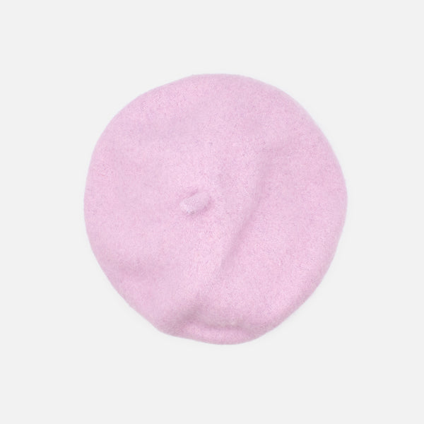 Load image into Gallery viewer, Lilac wool beret
