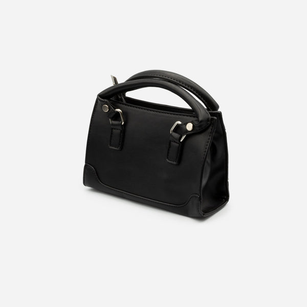Load image into Gallery viewer, Black shoulder handbag
