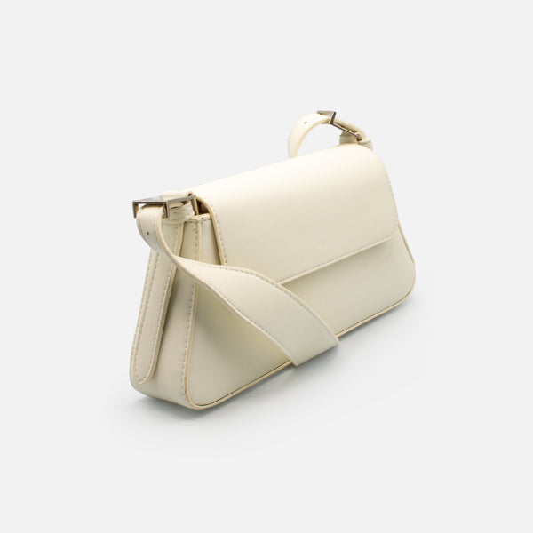 Load image into Gallery viewer, Ivory trapeze handbag

