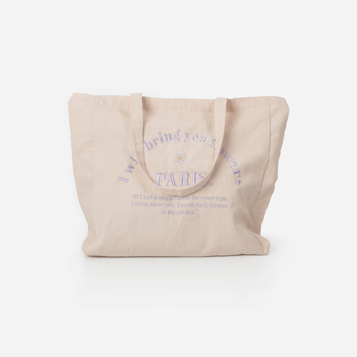 Sac fourre-tout avec citation