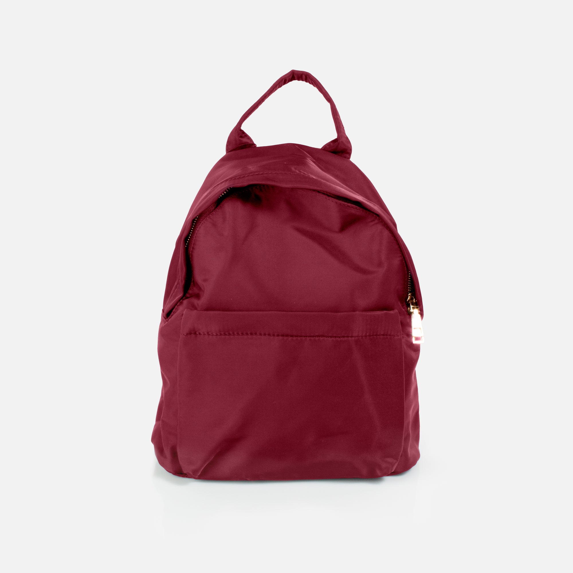 Wine red backpack