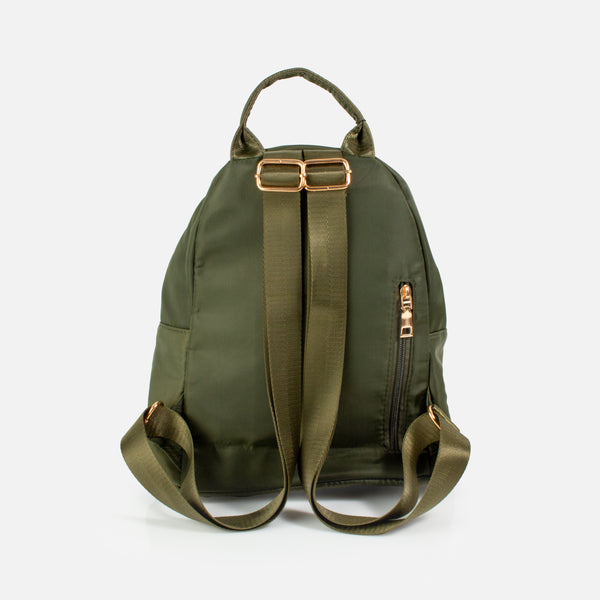 Load image into Gallery viewer, Khaki green backpack
