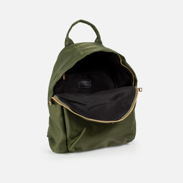 Load image into Gallery viewer, Khaki green backpack
