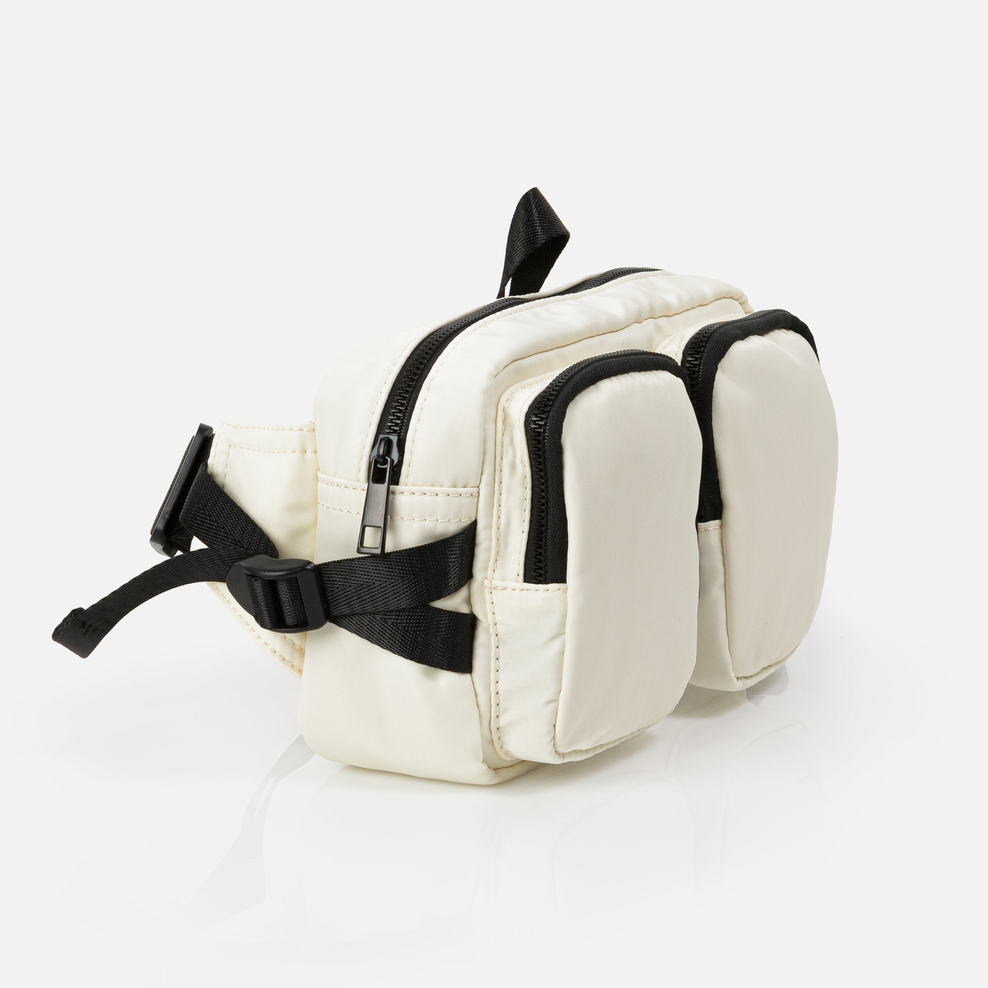 Ivory canvas fanny pack