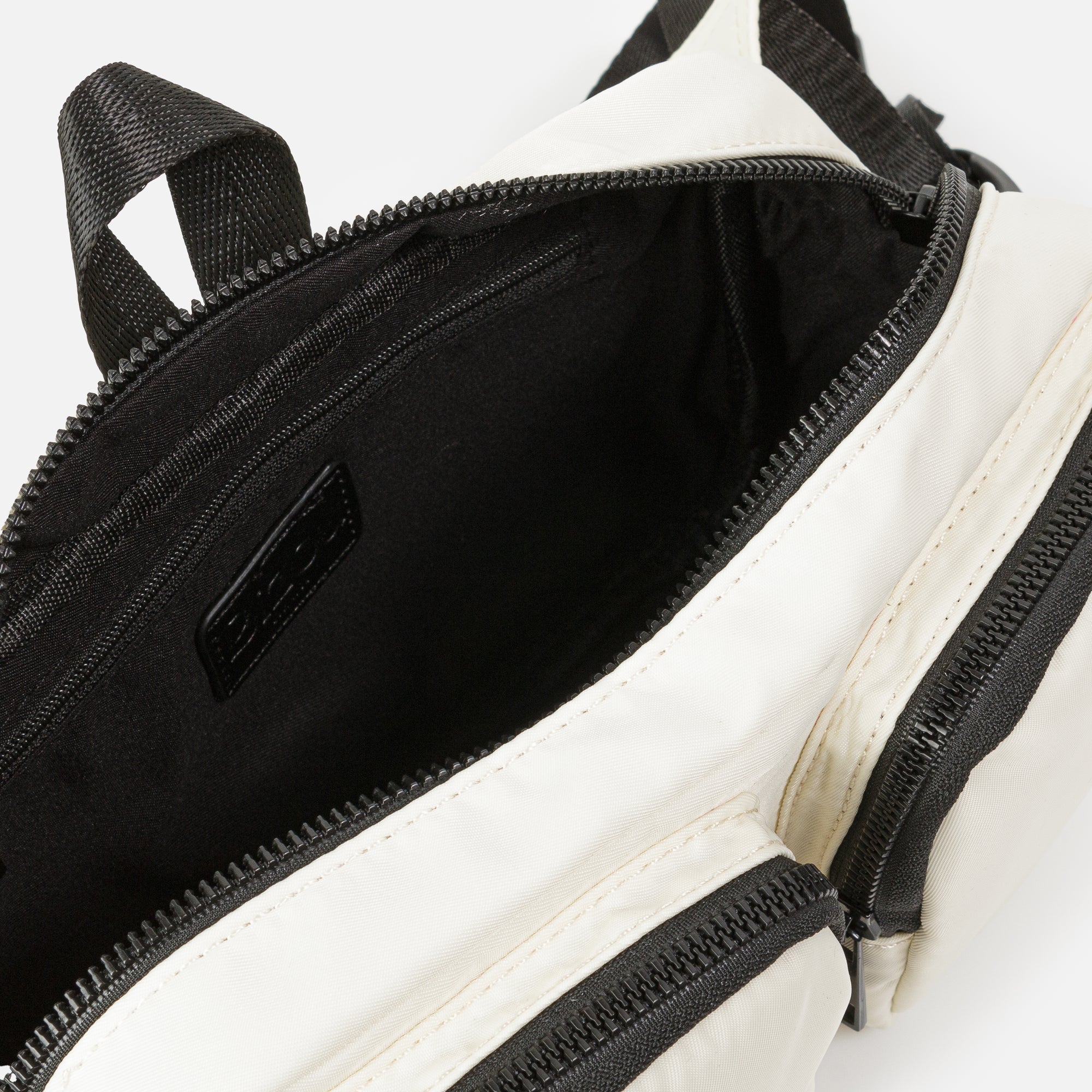 Ivory canvas fanny pack