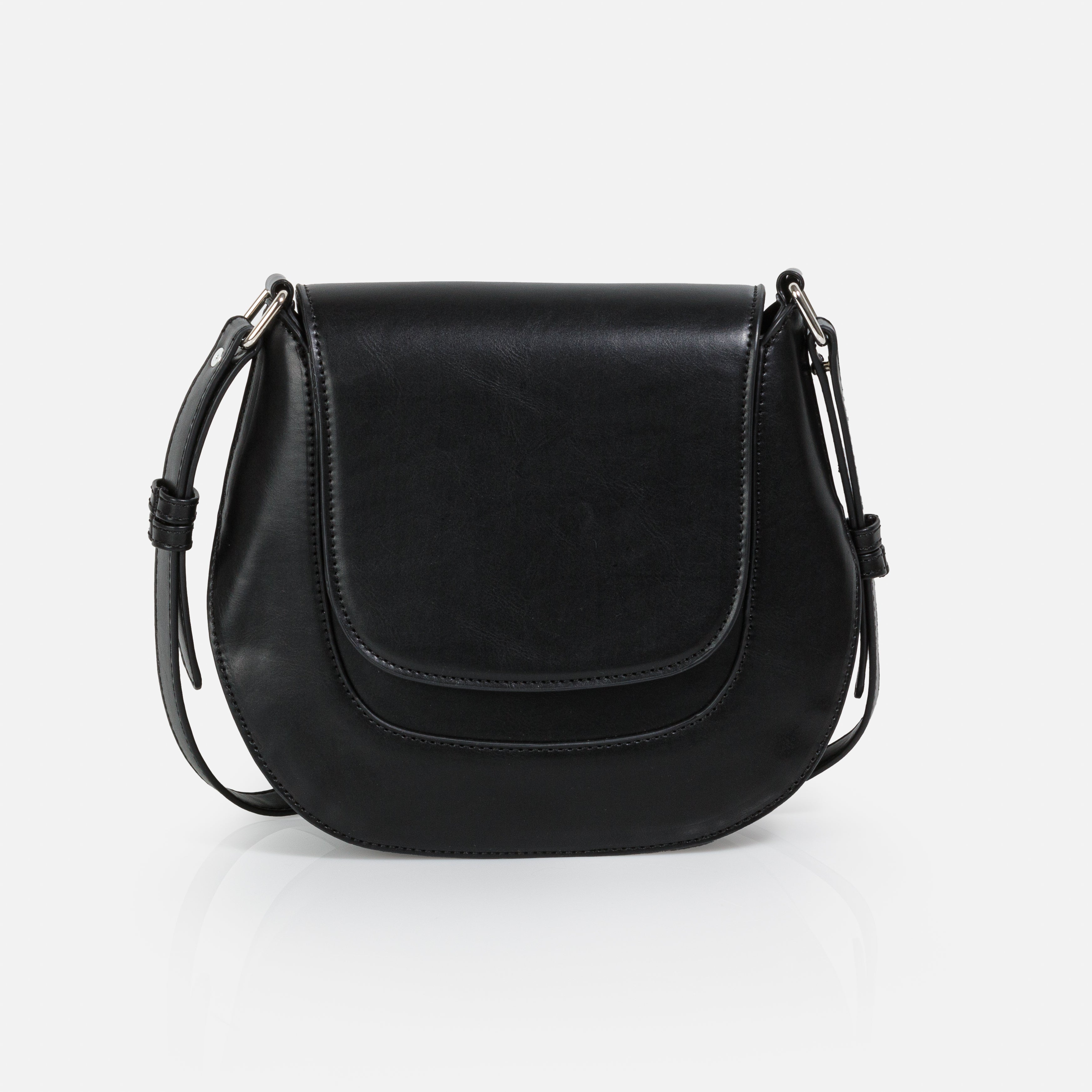 Black PU shoulder bag