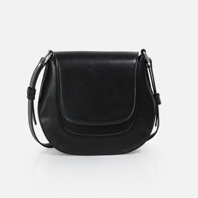Black PU shoulder bag