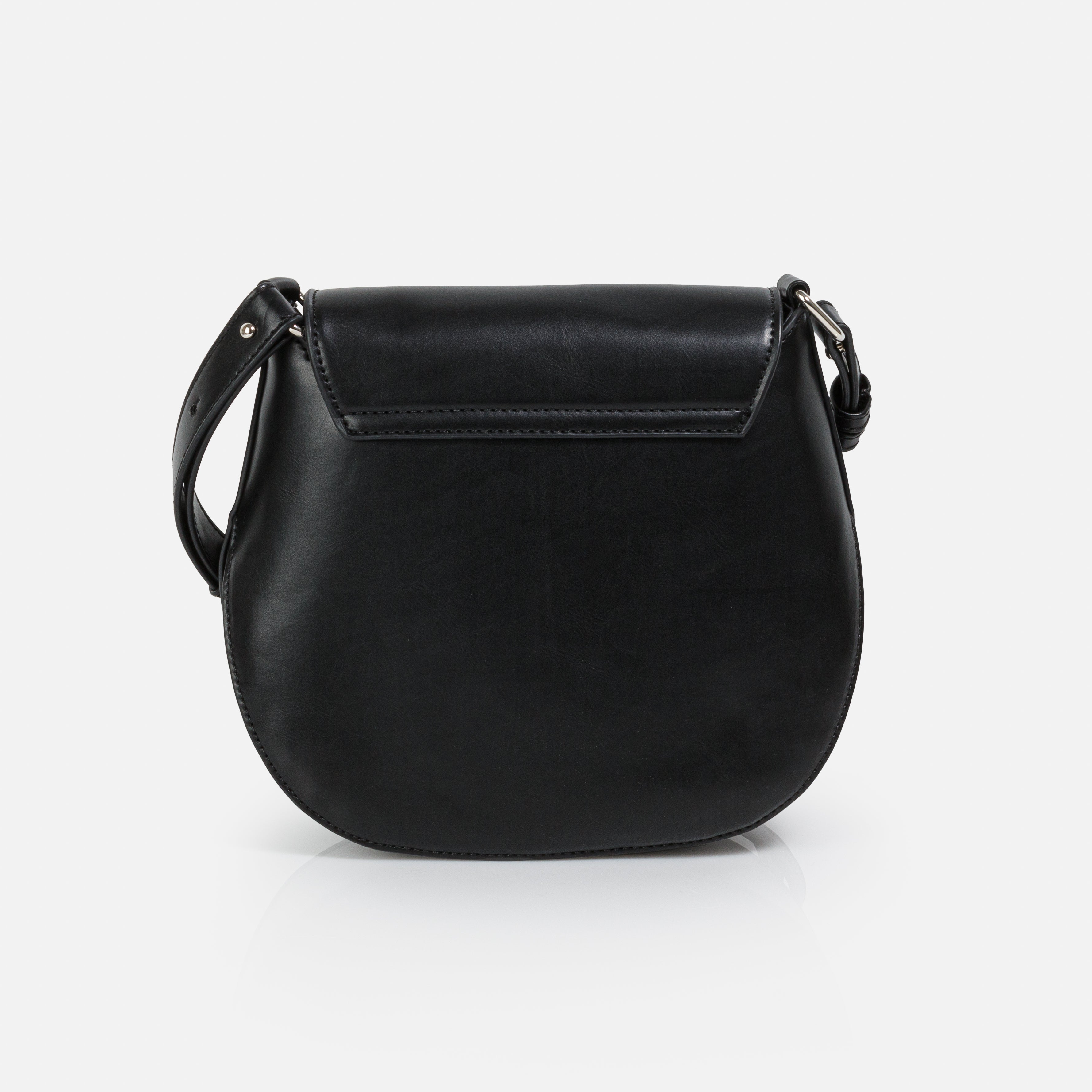 Black PU shoulder bag