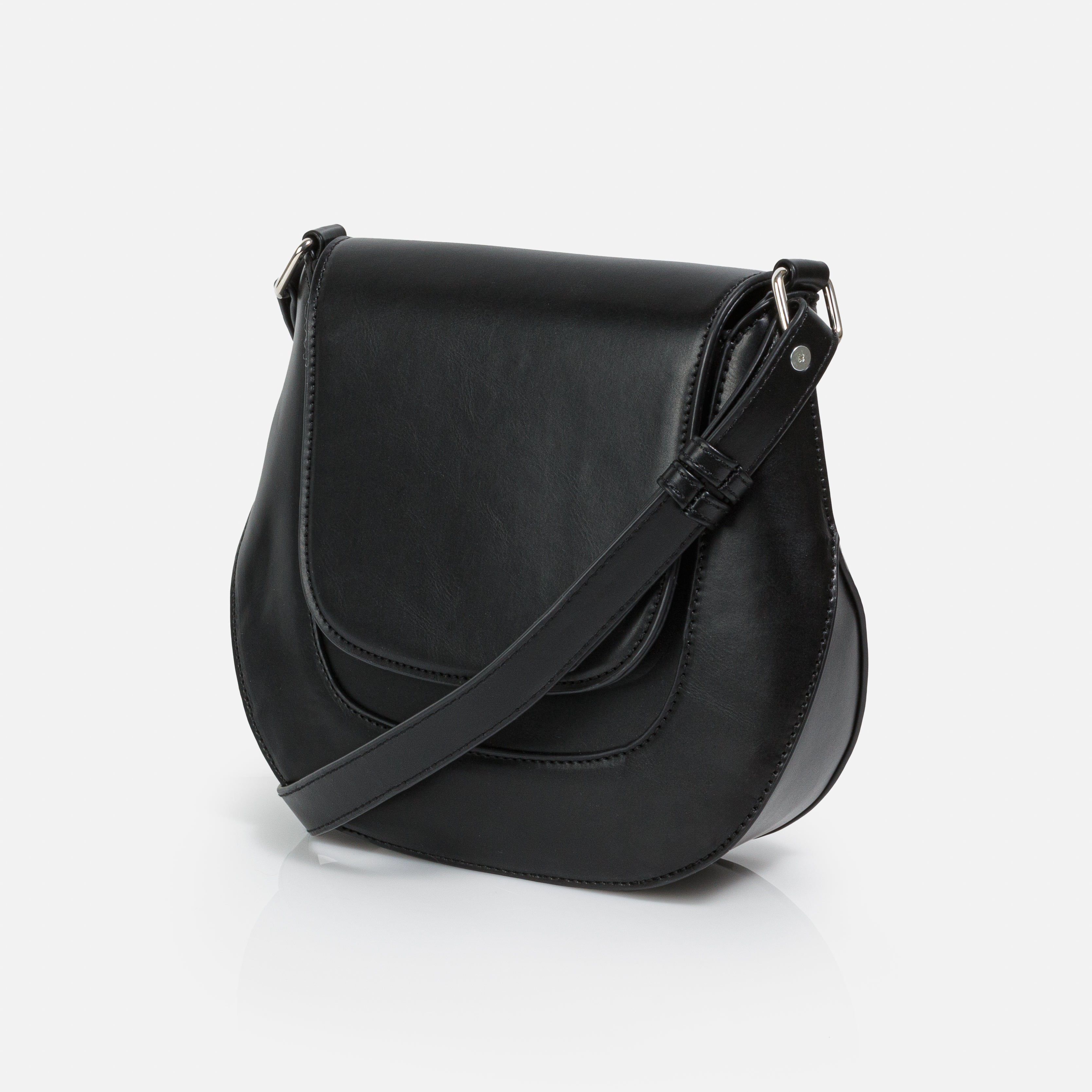 Black PU shoulder bag