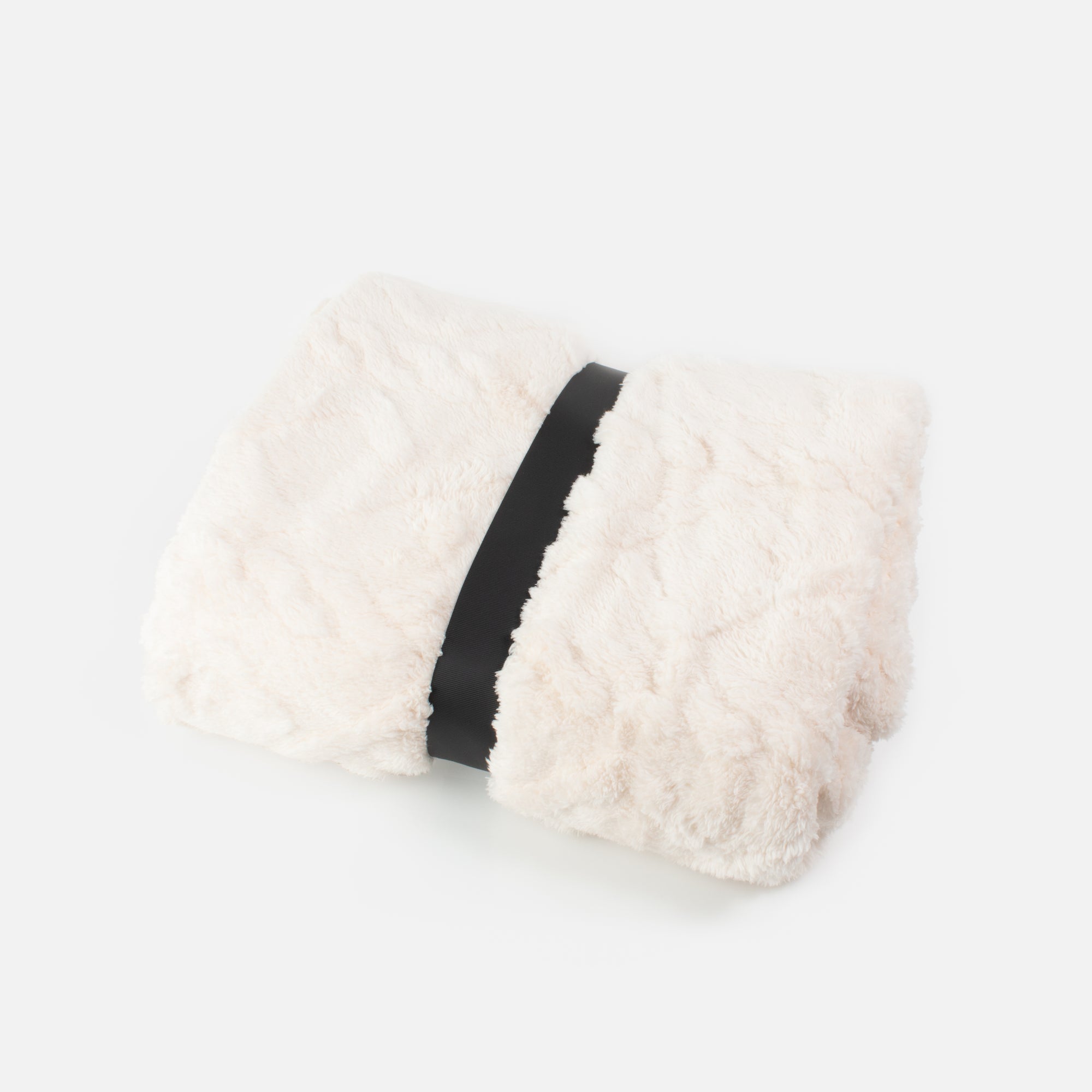 Soft ivory blanket