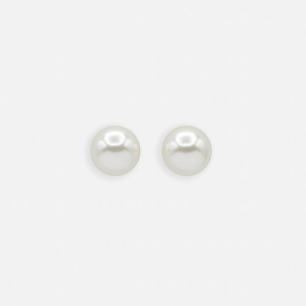 Load image into Gallery viewer, Fixed pearl earrings 10 mm
